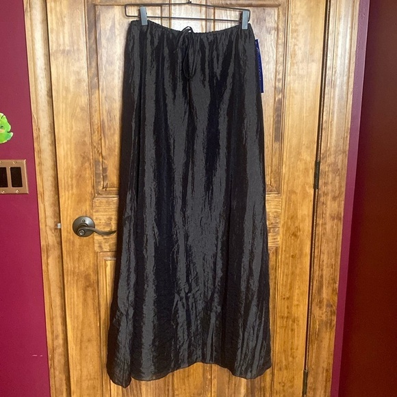 Black Formal Long Maxi Skirt by Chelsea Nights Size 12 NWT Y2K - Picture 7 of 13